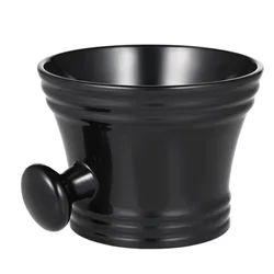 Tigela de barbear plástica durável para barbeiro, Copa de sopa para navalha, tigela para barba, sabão, caneca para homens