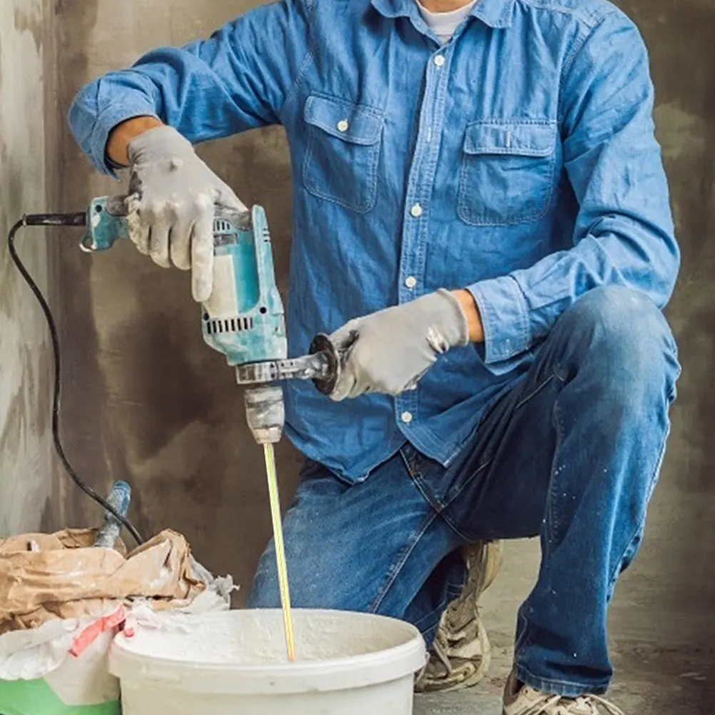 

Насадка-миксер для дрели из высокоуглеродистой стали для смешивания краски, цемента и строительных растворов