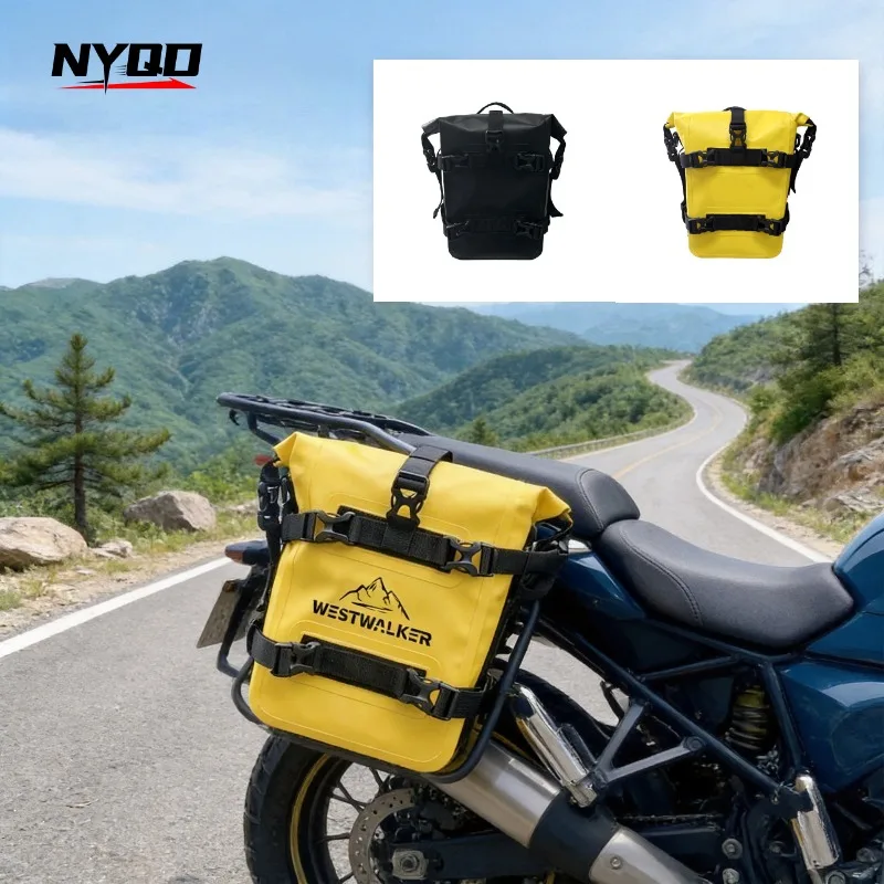 

Universal Motorcycle Side Waterproof Bag Outdoor Motorbike Travel Multifunctional Storage Saddle Bags For Moto Riding