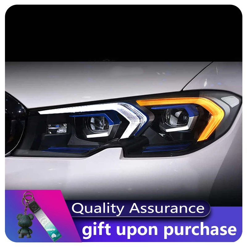 Headlight Styling FOR BMW 3 Series G20 G28 2019-2022 Front Projector Lens DRL Head Lamp LED Bulb Car Stuff Auto Mobile Accessory