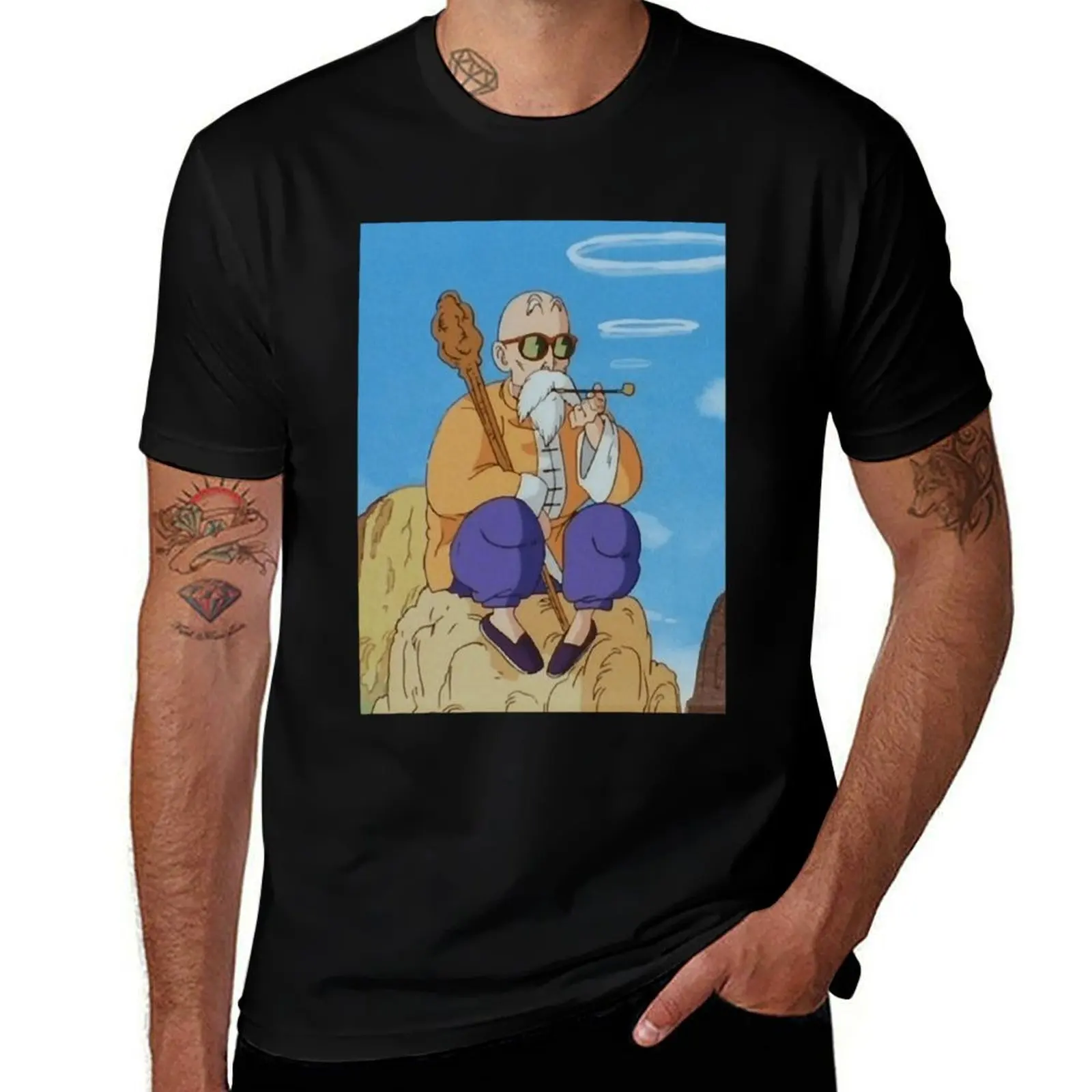 

Master Roshi T-Shirt luxury designer customs design your own for a boy cotton graphic tees mens tall t shirts