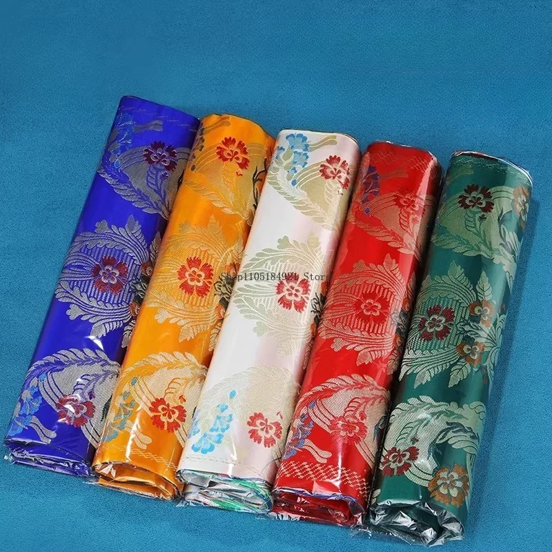 290CM Tibetan Double Dragon/Gesang Flower Five-color Hada Religious Decoration Thickened Etiquette Supplies Wedding Accessories