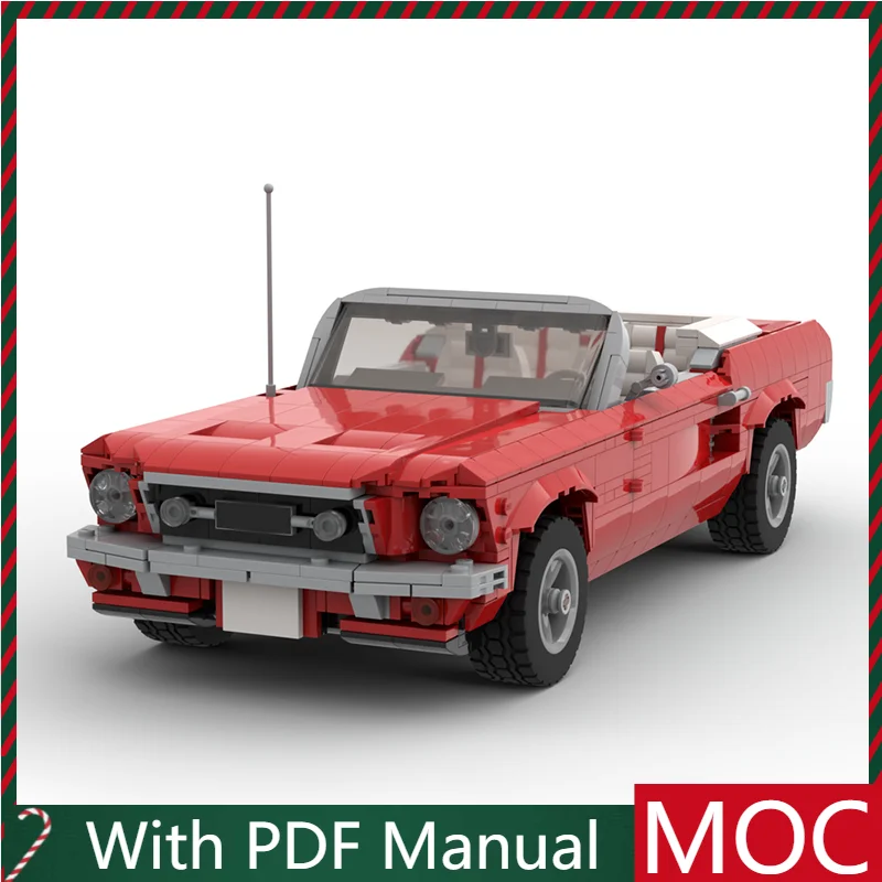 

Лидер продаж, 1702 шт., красный трансформируемый мускулистый автомобиль, модульные строительные блоки, модель для образования детей, игрушка-дисплей «сделай сам», подарок на день рождения, Рождество