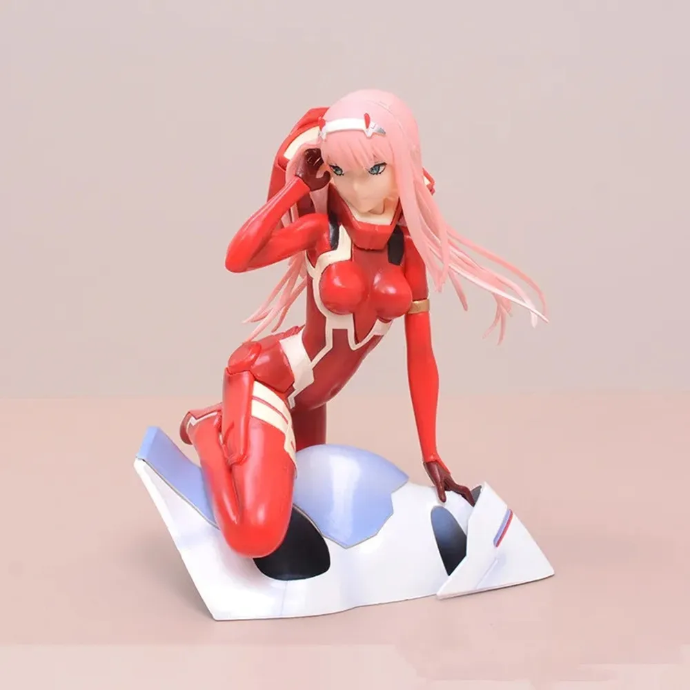 New Darling in the FRANXX Action Figure Zero Two 02 red clothes sexy Figures PVC Collectible Model Gift Anime Doll Toys