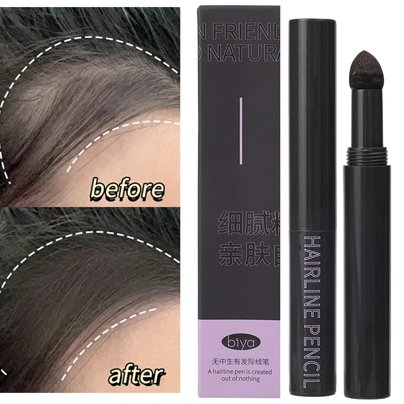 Cover Hair Root Edge Hairline Stick Waterproof Modified Repair Hair Line Contouring Shadow Powder Natural Hairline Concealer Pen