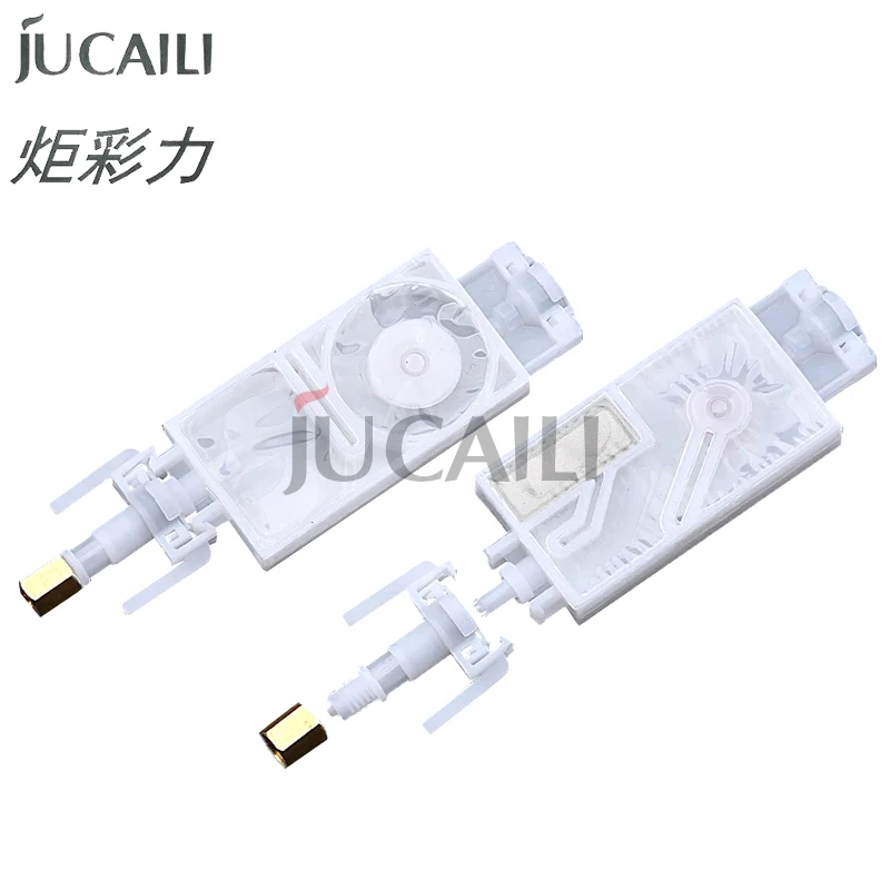 

JCL Nice Quality jv33 Ink Damper with Connector for Galaxy Mimaki Roland Mutoh Eco Solvent Printer for Epson XP600 DX5 Head