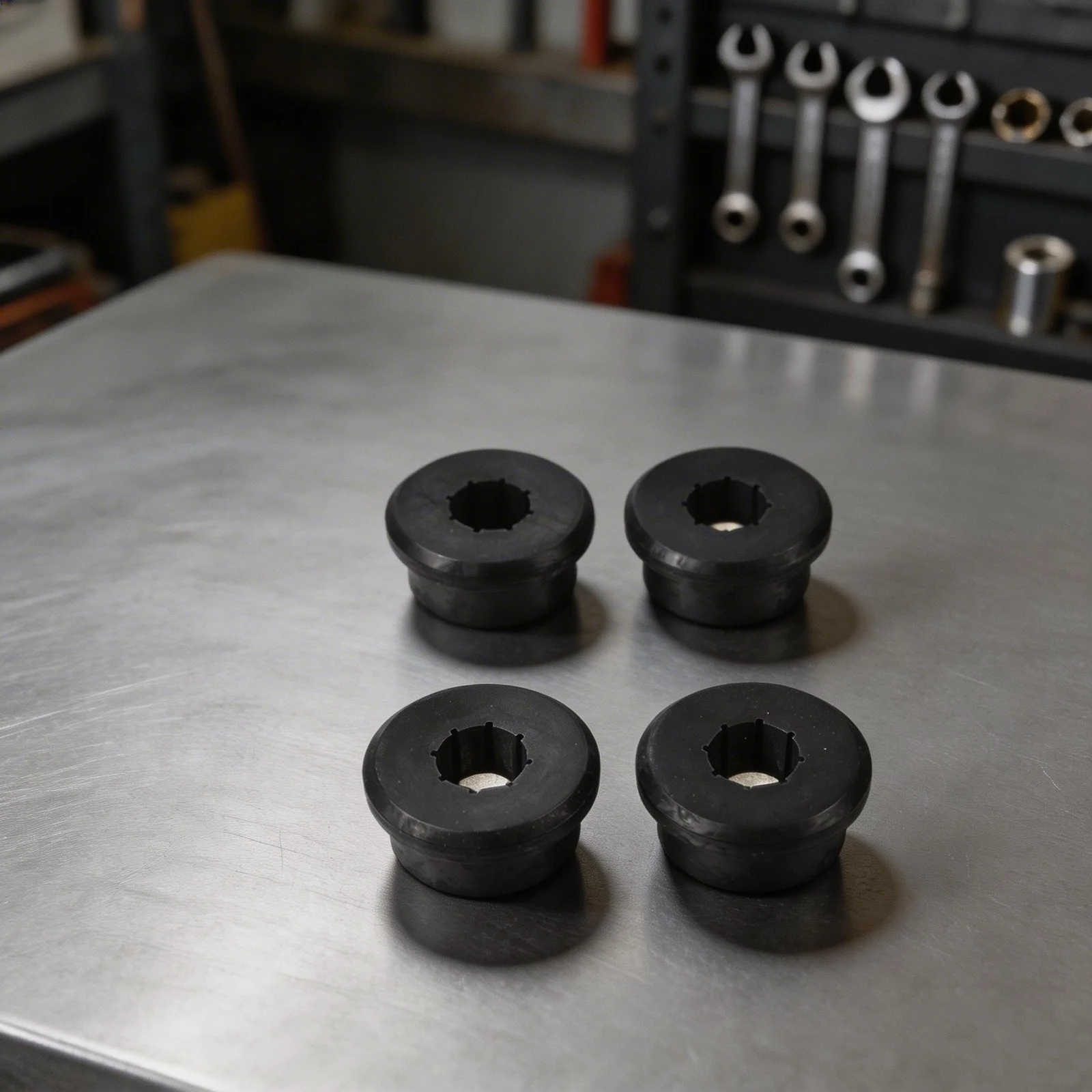 Polyurethane Mounting Kit Front Differential Bushings Easy To Install Long Lasting Noise Minimization For Hummer H3 2006-2010