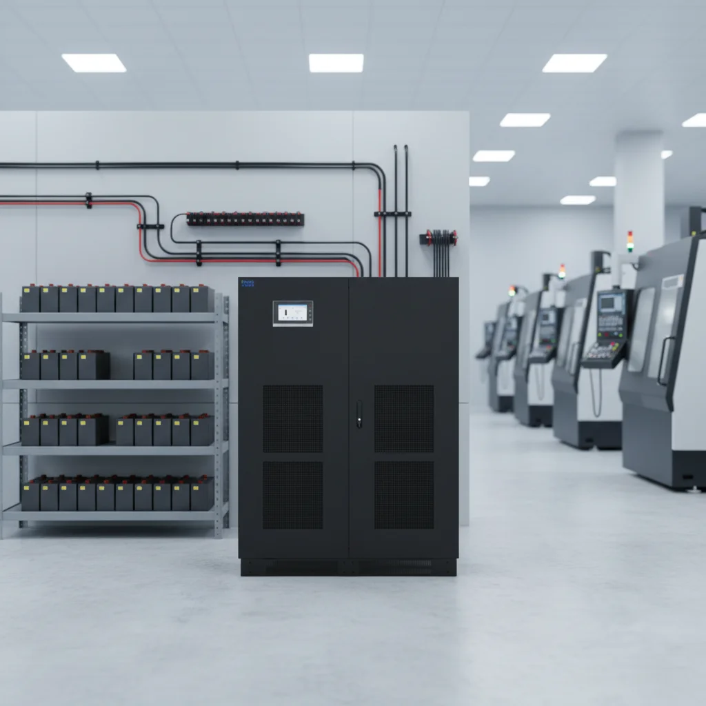 80kVA Low Frequency Online UPS 3/3 Phase Pure Sine Wave Industrial Power Backup with Isolation Transformer for Data Center