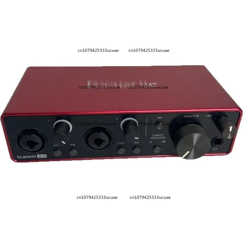 

External Professional Computer Sound Card Driver-Free Sound Card Live K Song Instrument Recording Arranger Controller