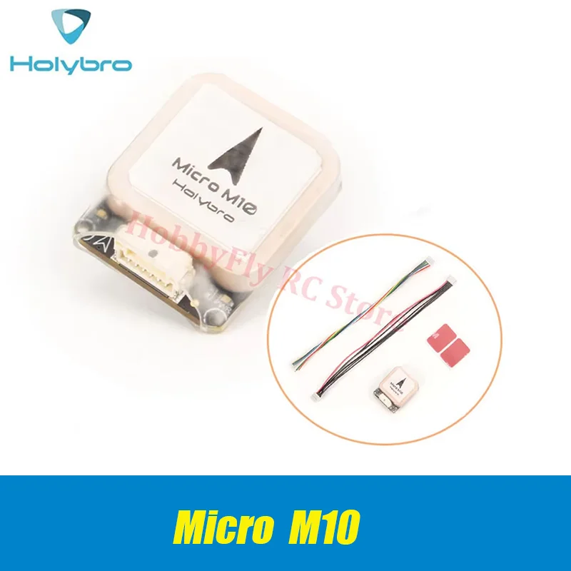 Holybro Micro M10 GPS with IST8310 Compass Ceramic Patch Antenna 32X26mm for RC Airplane FPV Freestyle Long Range Drones