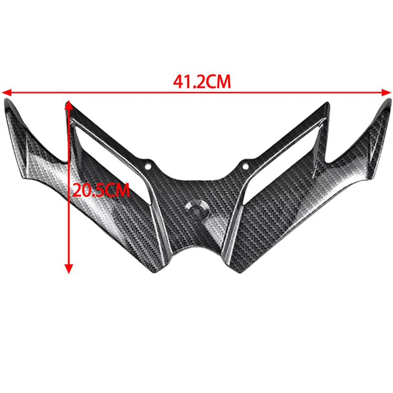 1 Piece For  Nmax155 Kawasaki Ninja 250 300 GSX250R CFmoto 250SR Moto Front Fairing Winglets Aerodynamic Wing Deflector