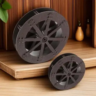 

2Pcs Feng Shui Wheel Water Fountain Lightweight DIY Table Decoration Fish Tank Water Wheel Replacement Fountain Accessory