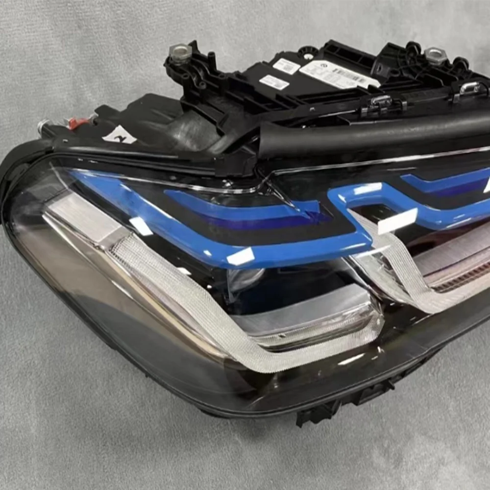 SXLL G30 F90 M5 レーザーデイタイムドライビングヘッドライトフォグライトアクセサリーカーモデリングヘッドライトターンシグナルハイローレンズ