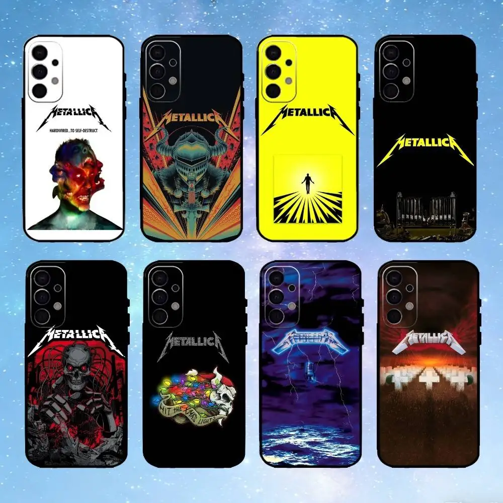 

72 S-Seasons M-Metallica Band Phone Case For Samsung S25,S24,S23,S22,S21,S20,Plus,Fe,Lite,Others Black Cover
