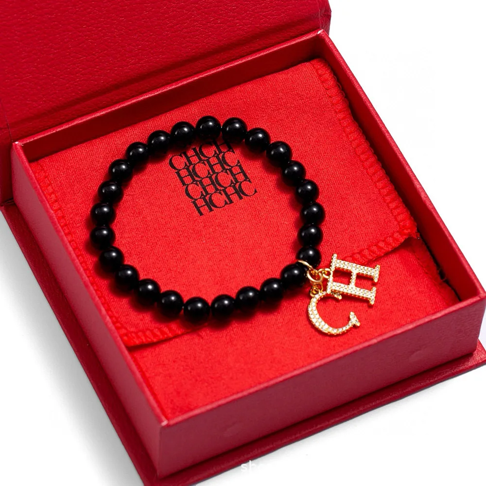 CHHC 2026 سوار مطاطي قابل للتعديل مع قلادة لطيفة، خلخال ساحر مرن للنساء، تغليف صندوق الهدايا #5