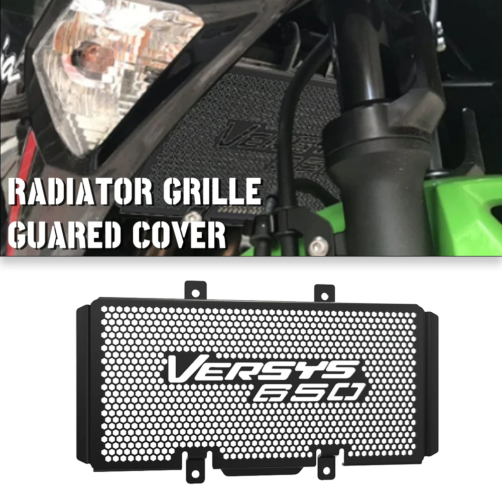 

Motorcycle Accessories FOR Kawasaki Versys 650 Ninja 650N F 2009-2016 Radiator Grille Cover Guard Protection ER6F ER6N ER 6F N
