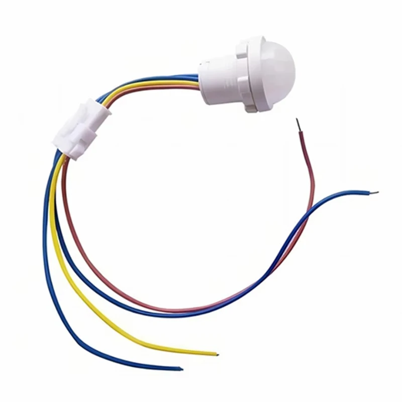 

2 шт. светодиодный PIR датчик движения детектор умный переключатель домашний внутренний уличный инфракрасный свет 110 В 220 В режим задержки регулировка переключателя освещения