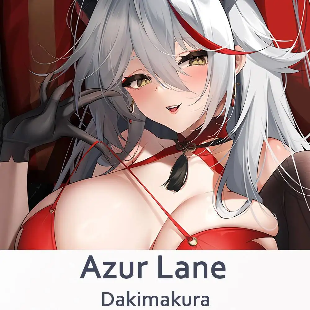 

Azur Lane Agir Dakimakura 2WAY Hing Body Case Anime Otaku Pillow Cushion Cover Xmas Gifts