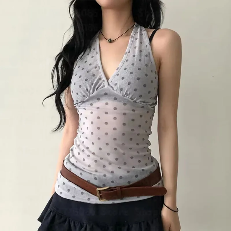 Y2K K-Pop V Neck Su…