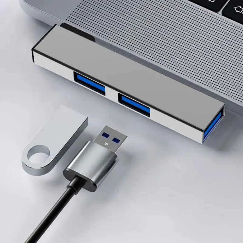 Док-станция USB 3 в 1, OTG, USB 3,0/Type-C, 3,0 до 3 USB