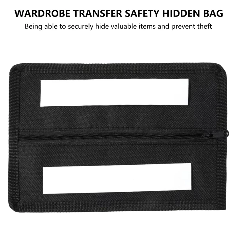 Concealment Concealed Storage Safe Bag Stealthy Security Bag Concealed Compartment for Personal Items in Household Gear