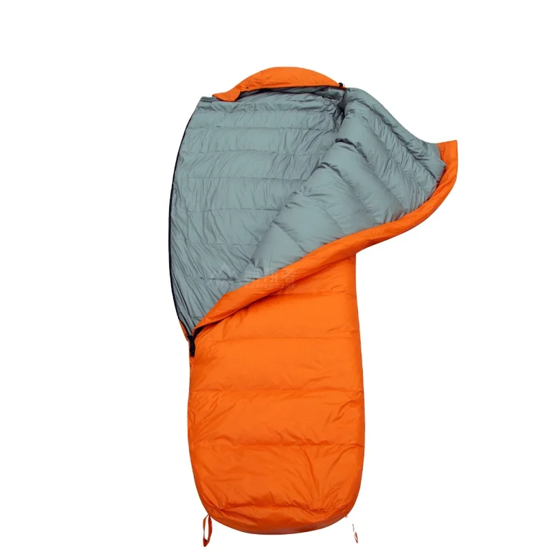Lightweight Down Sleeping Bag for Winter Professional Made of Polyester Fabric