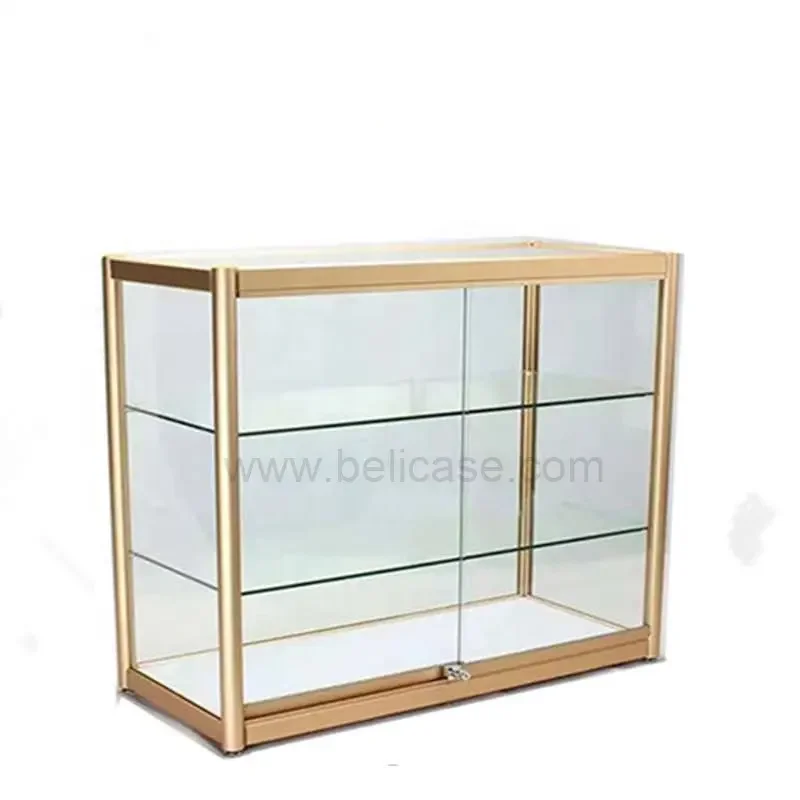 Custom, Factory Custom Display Smoke Shop Glass Display Cabinet Full Showcase for Retail Store