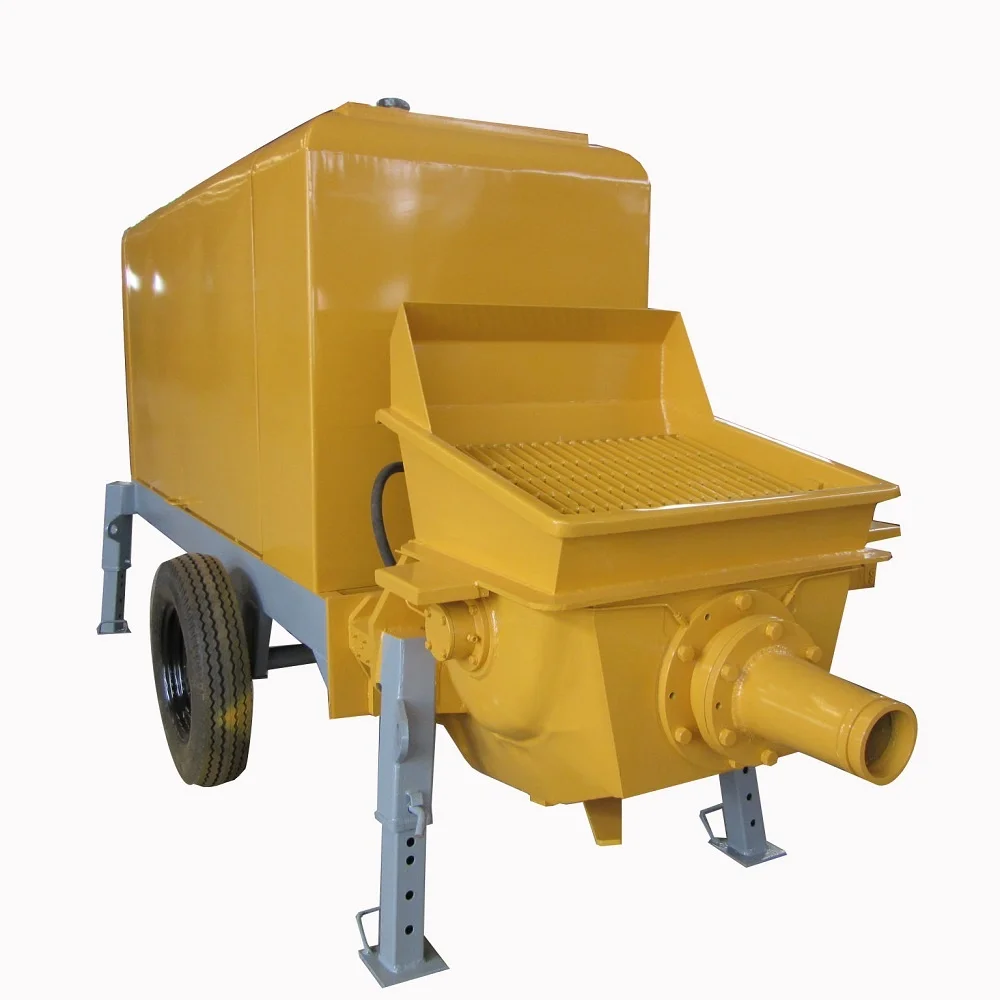 2025 حار بيع سعر جيد HBT45S-80R صب الخرسانة الرطبة المحمولة سعر مضخة الخرسانة الديزل