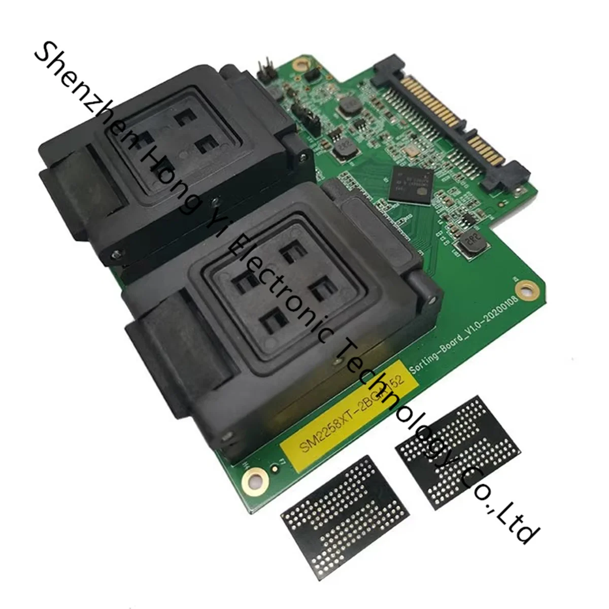 Electronic socket SM2258XT One Drive Two Test Stand BGA132/152 Probe Test Stand SSD Flash Particle 8CE Test Stand