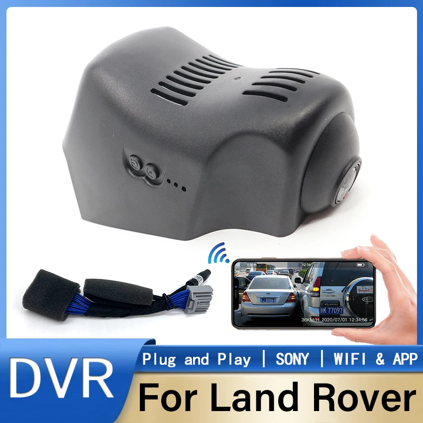 

Hidden Dash Cam Car Dvr WiFi Car Camera Video Recorder For Land Rover Range Rover Evoque For Jaguar F-TYPE 2012 To 2016 HD 1080P