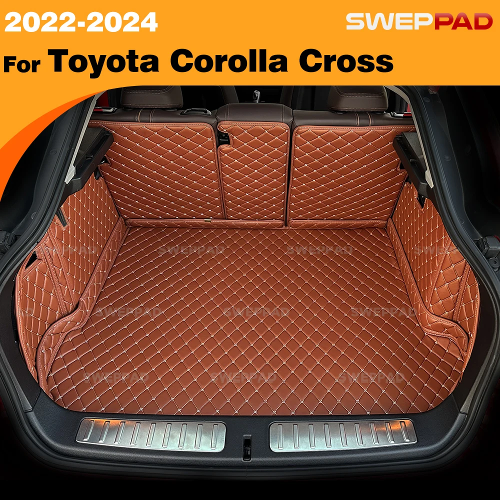 

SWEPPAD для Toyota Corolla Cross 2022 2023 2024, авто полное покрытие, коврик для багажника, автомобильный защитный коврик, грузовой вкладыш, аксессуары для интерьера