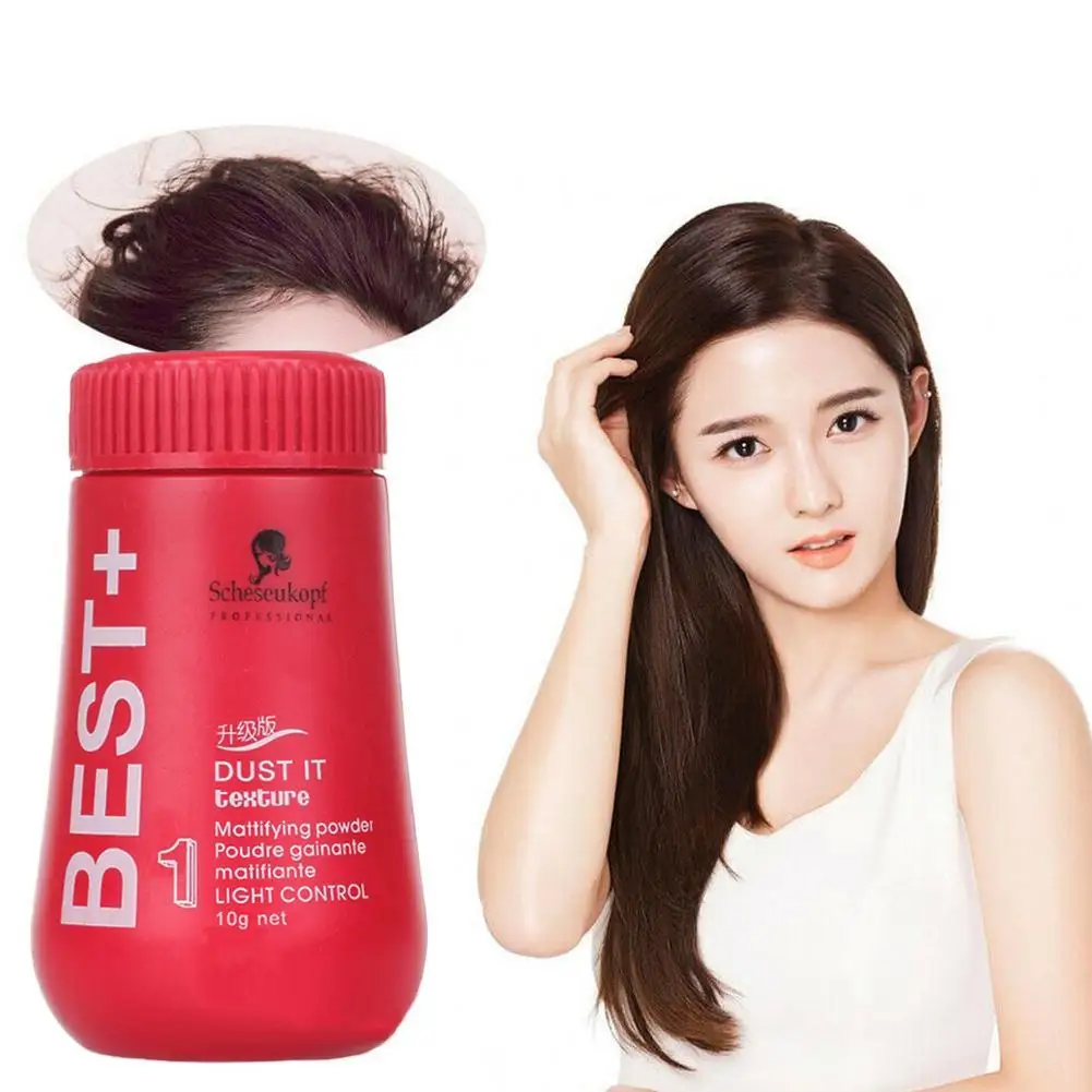 2pcs Hair Powder Fluffy Increase Hair Volume Mattifying Powder/Finalize Hair Design Styling Shampoo Unisex Hair Powder Women Men