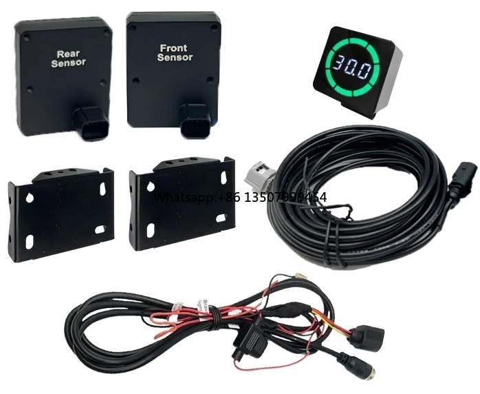 

77GHz Front & Rear Radar System M300-0004 110° Detection IP69K Waterproof FMCSA/DOT Compliant for Trucks & Mining Vehicles