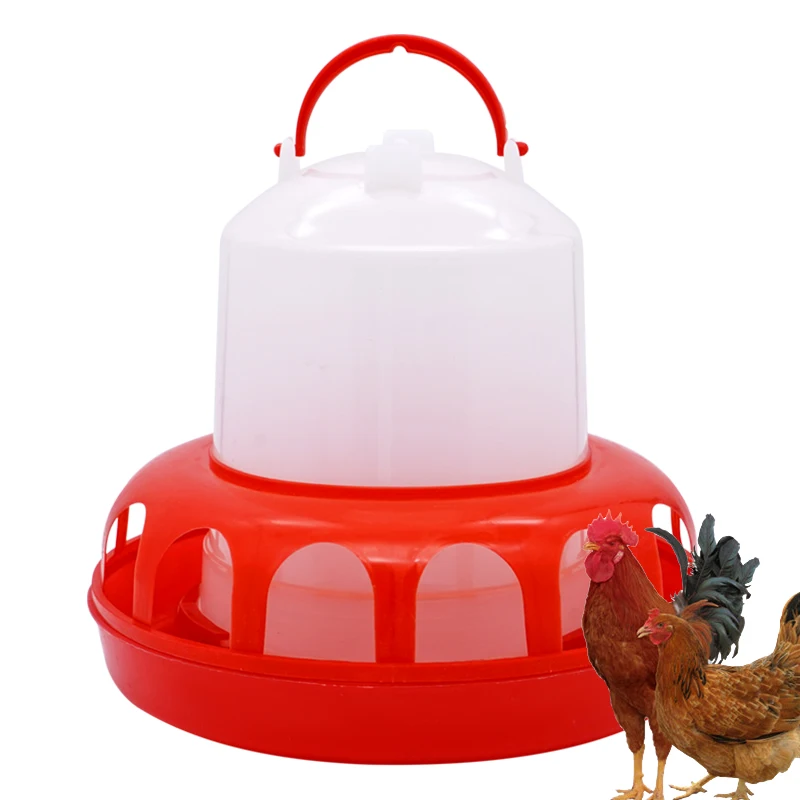 1Kg/3Kg Poultry Automatic Drinking Bucket Quail Pigeon Feeder Chicken Feeding Water Poultry Animal Feeding Tool Supply