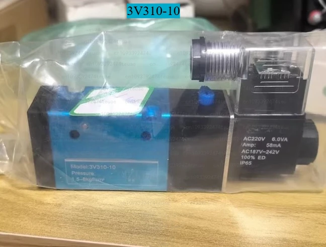 

Совершенно новый электромагнитный клапан 3В310-10, напряжение 24В, давление 1,5-8кгс/см2, уровень защиты IP65