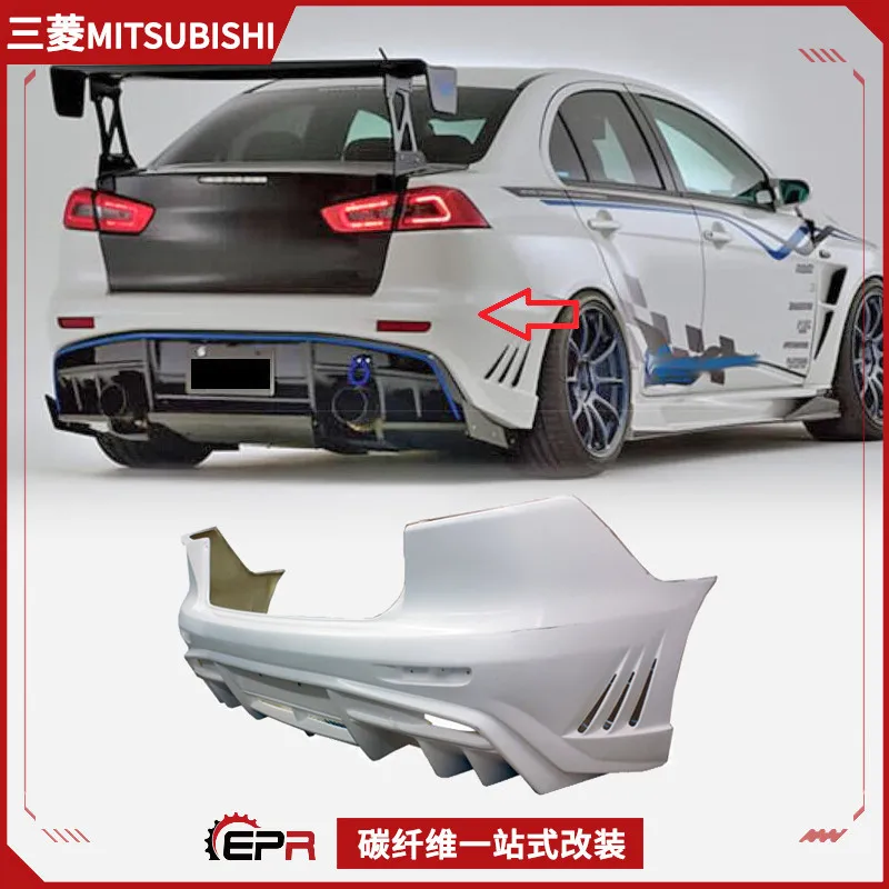 

Подходит для модификации Mitsubishi Evolution X EVO 10-го поколения Varis UTM, узкий корпус, задний бампер, большой объем
