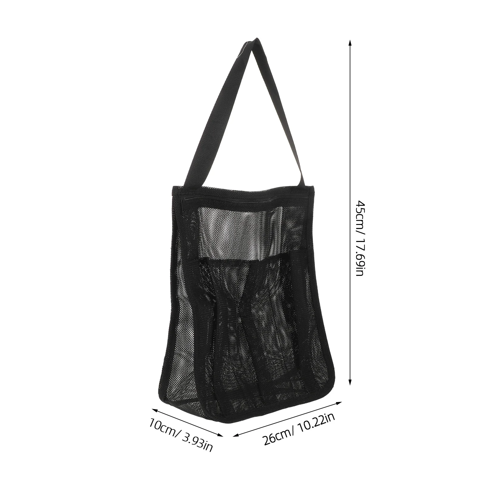 Mesh Shower Caddy Quick Dry Portable Shower Tote Hanging Bathroom Organizer Bag Travel Beach Gym Swimming Pool Toiletry Bag