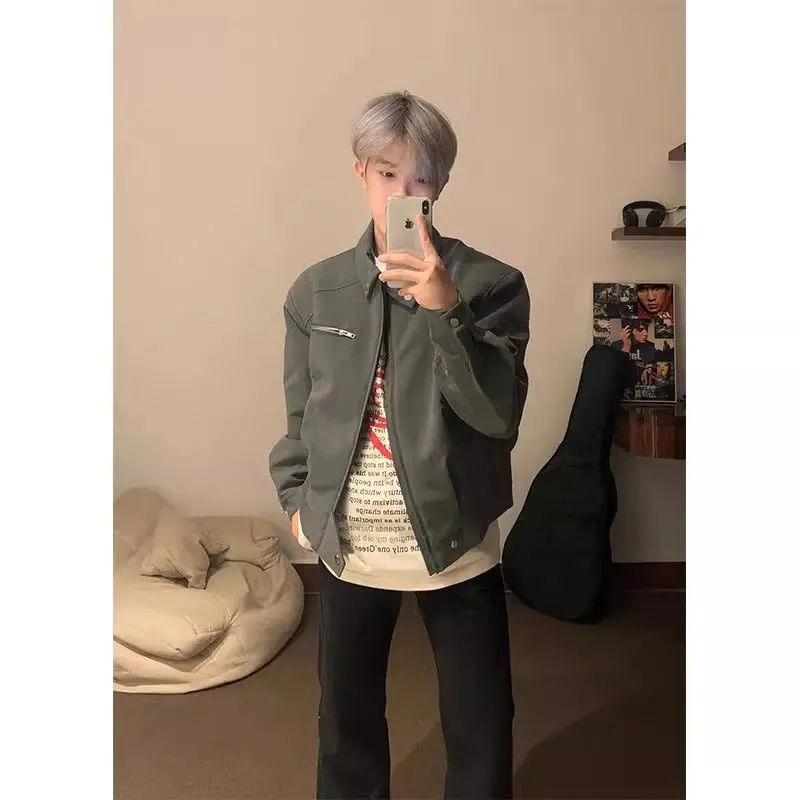 

Мужская люксовая куртка-пальто с вышивкой, асимметричная, в стиле стимпанк, байкерская, с подогревом, летняя, модная, шерстяная, для гонок, теплая