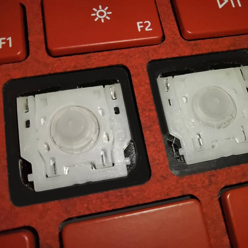 Replacement Keycap Key cap &Scissor Clip&Hinge For Microsoft Surface Pro 7/6/5 Bobby Red Laptop Keyboard KEY & Clips