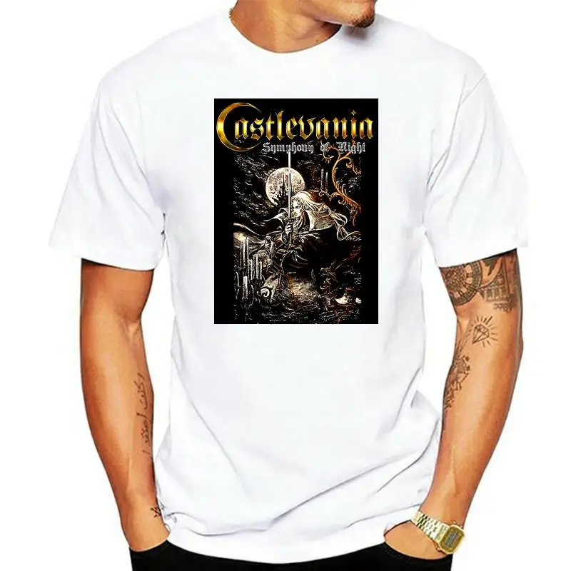 Castlevania Symphony Box Art Men's T-Shirt (Black)