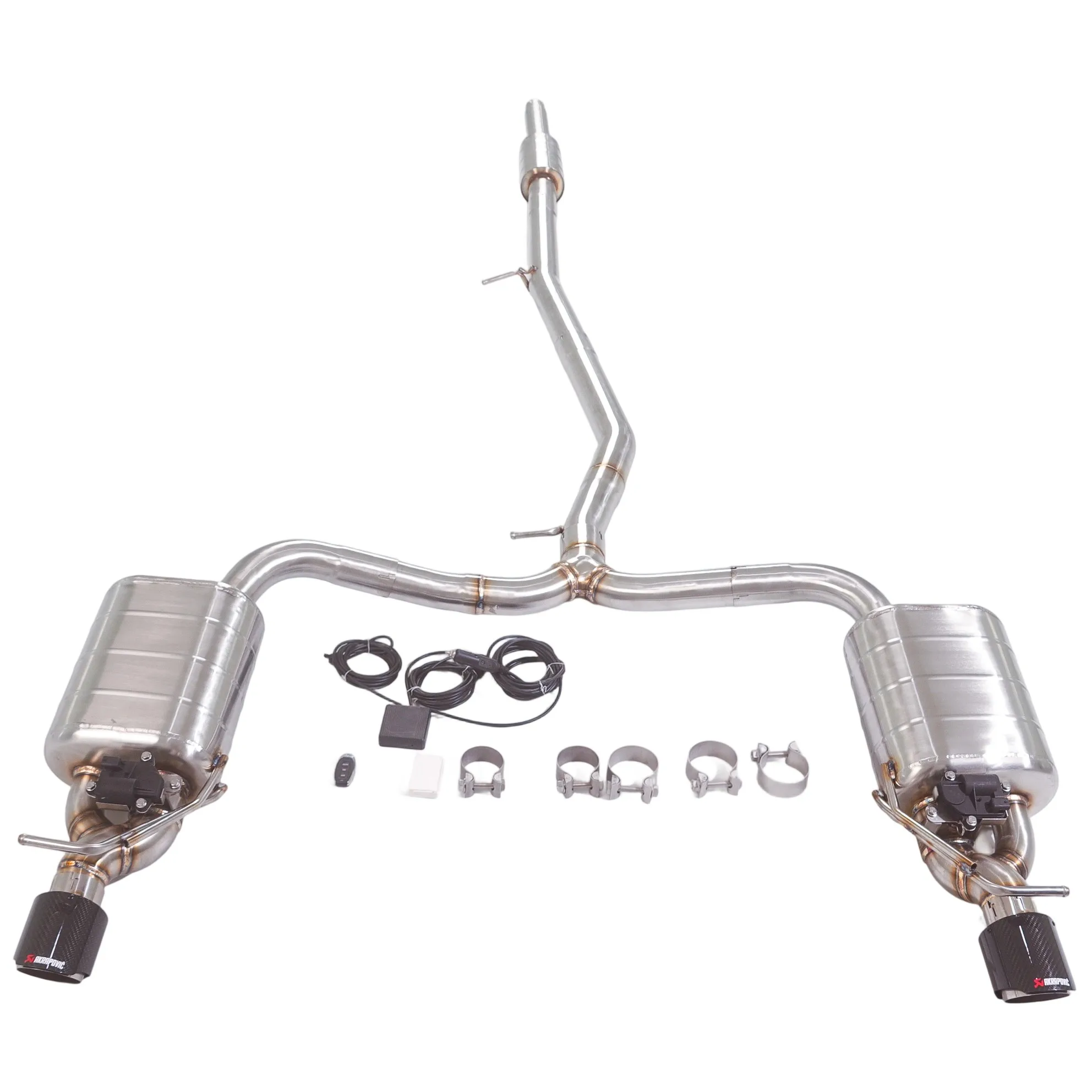 

[L]Выхлопная система клапана глушителя совместима с выхлопной системой Cat-back модели Ford Explorer 3.5L.