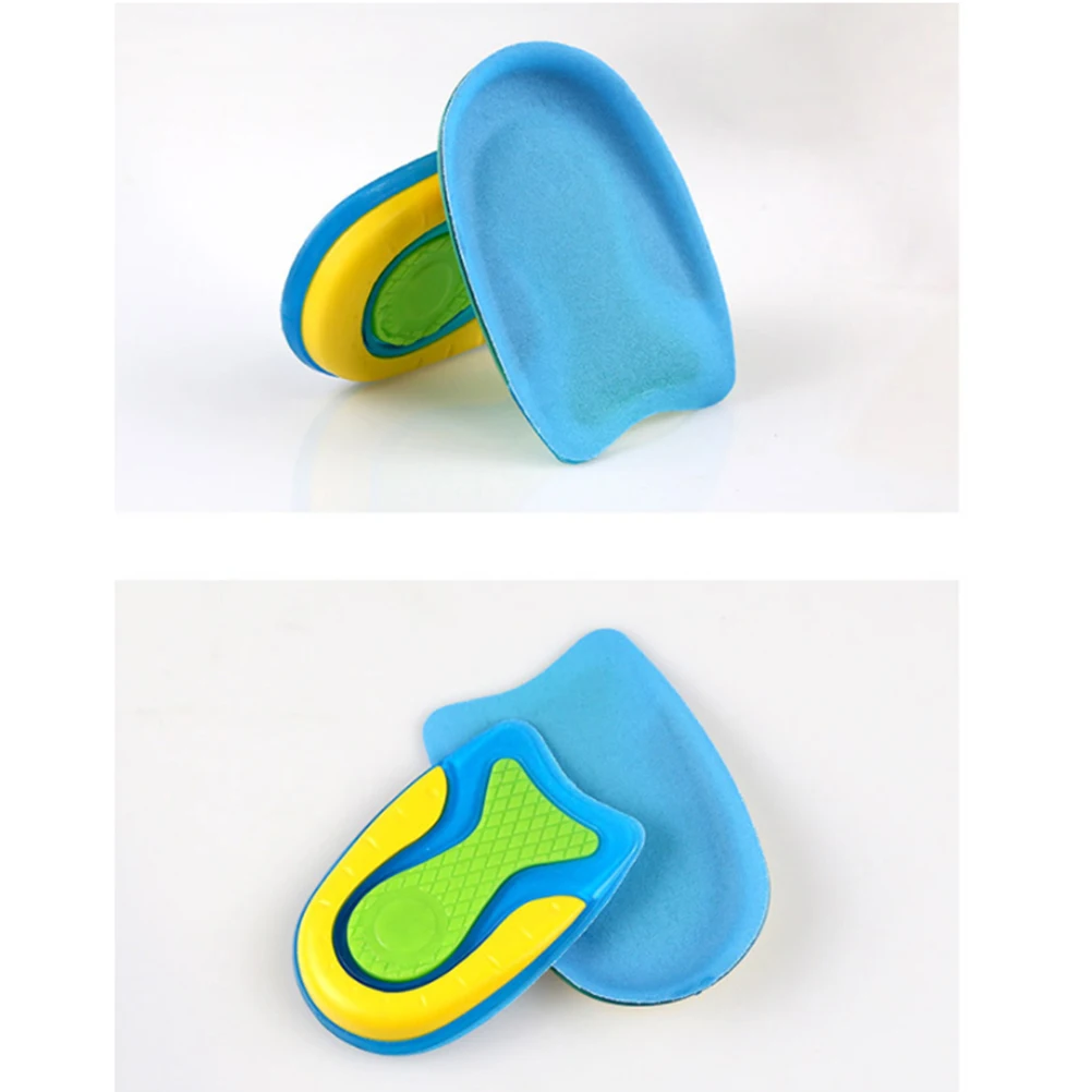 

2pcs Stretchy Heel Insoles Foot Cushion Absorbent Half Insole Breathable Foot Care Pads For Long Walking Men Women Size S