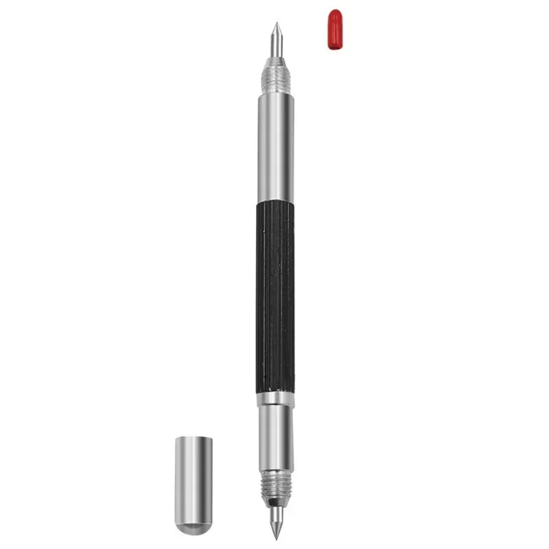 

New Glass Ceramic Double Head Marker Pen Tile Woodcarving Metal Alloy Marker Pen Drawing Pen Diamond Cutting Hand Tools