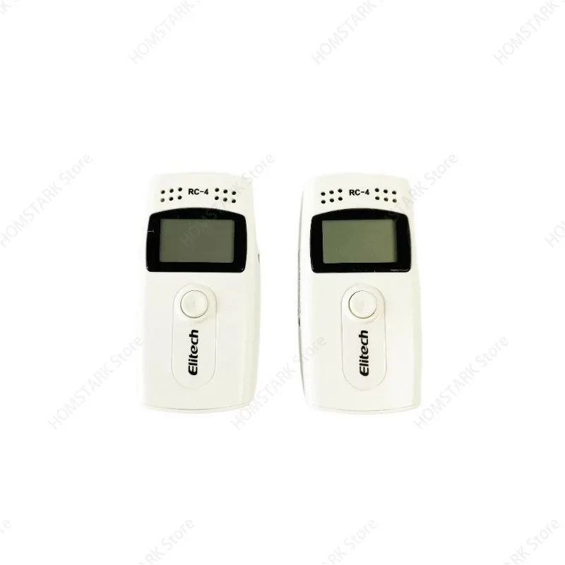 2pcs Elitech RC‑4 USB Temperature Data Logger, 16000 Points Recording Capacity Temperature Recorder