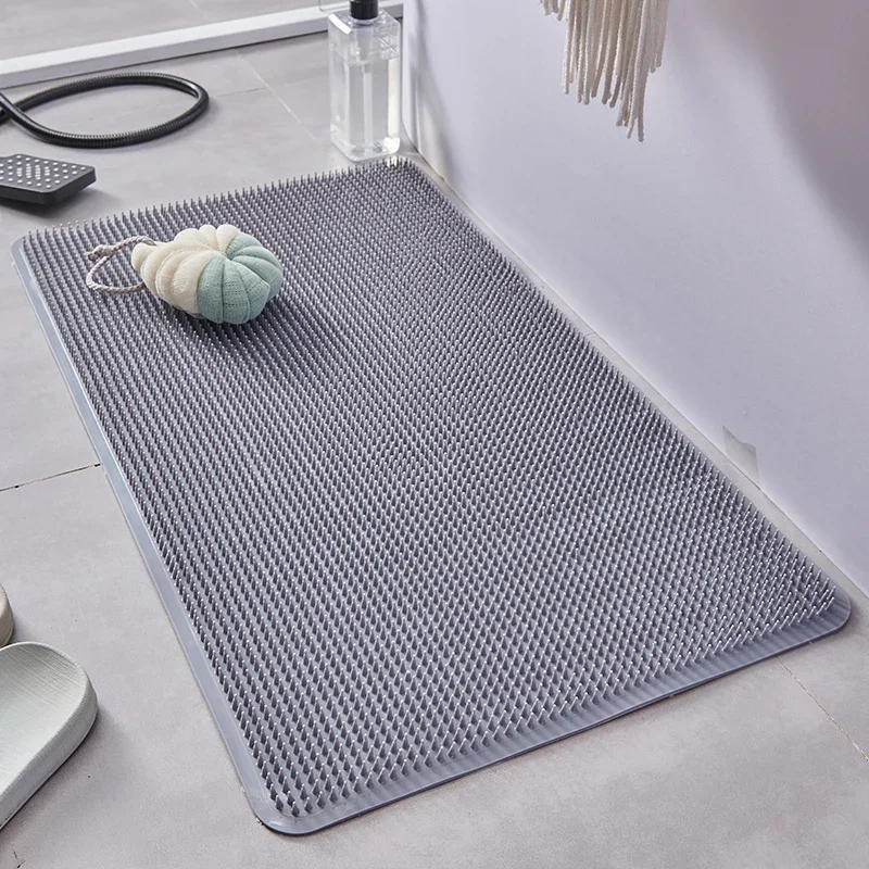 Bathroom bath non-slip floor mat household suction cup anti-drop mat shower room massage special foot bathtub leave-in