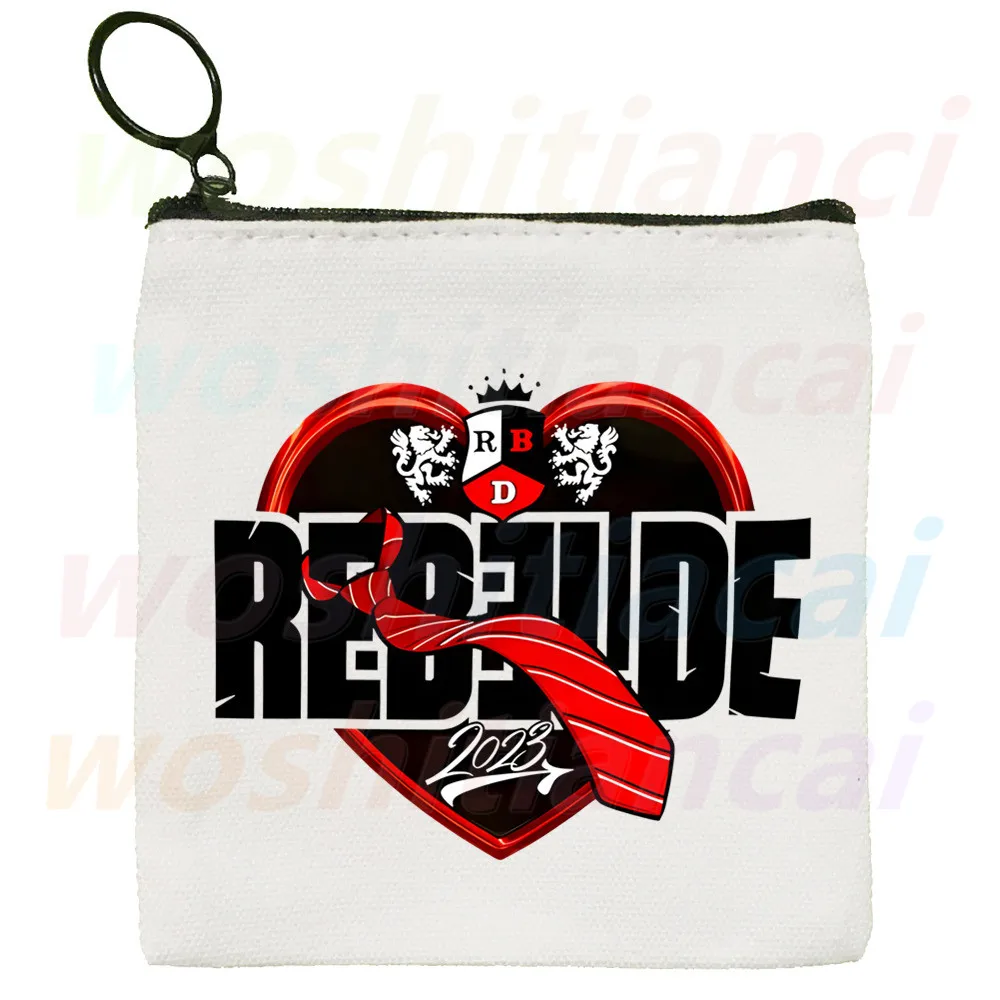 Rebelde RBD Canvas Purse Canvas Small Square Bag Key Storage Card Cartoon Coin Bag