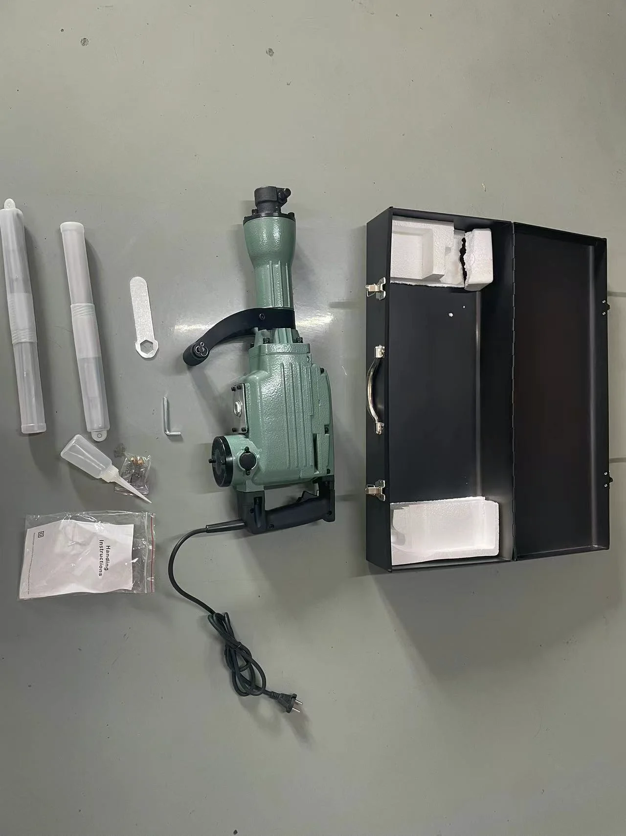 For 1500W 65A Electric Disassembly Hammer 220V Electric Jack Hammer 50J Breaker Hammer PH65A