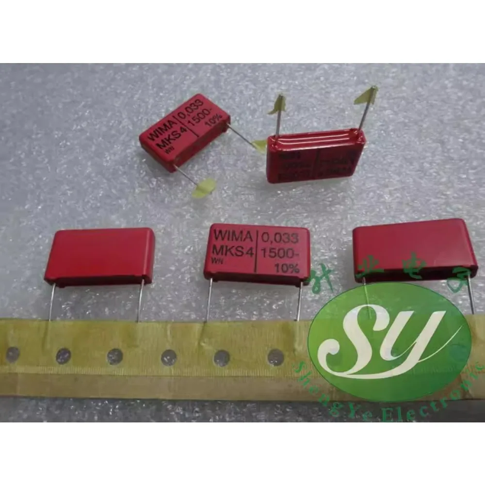 

5PCS MKS4 0.033uF/1500V 33nf 333 New 22mm Film Capacitor