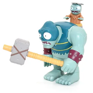 Plants VS Zombies action figure for children, wrap, Dr. Zombie, Conehead, Football Bucket, Yeti figures, birthday gifts, boys toy 8 Main Sales Doll Terror - №1