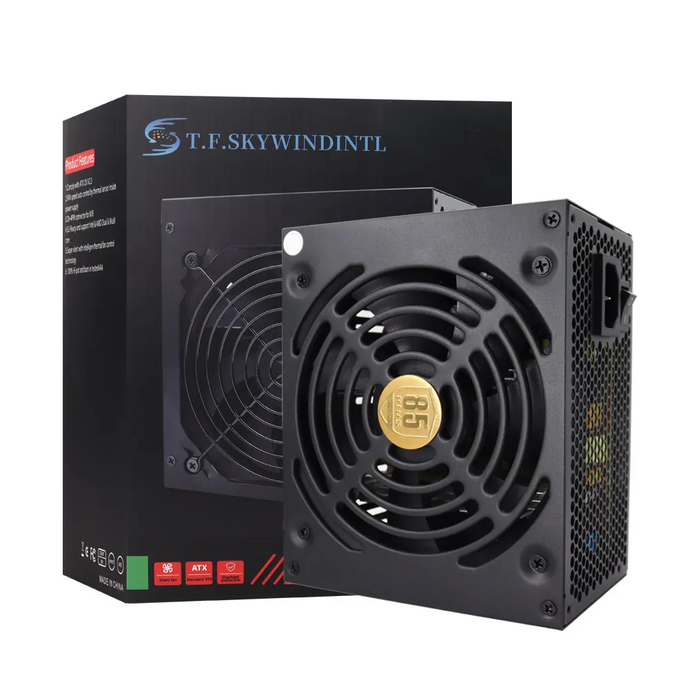 1 قطعة ATX 850 واط 12 فولت 120 مللي متر امدادات الطاقة نشط PFC مصدر الكمبيوتر للألعاب الكمبيوتر امدادات الطاقة فيديو إمدادات الطاقة لخادم الكمبيوتر